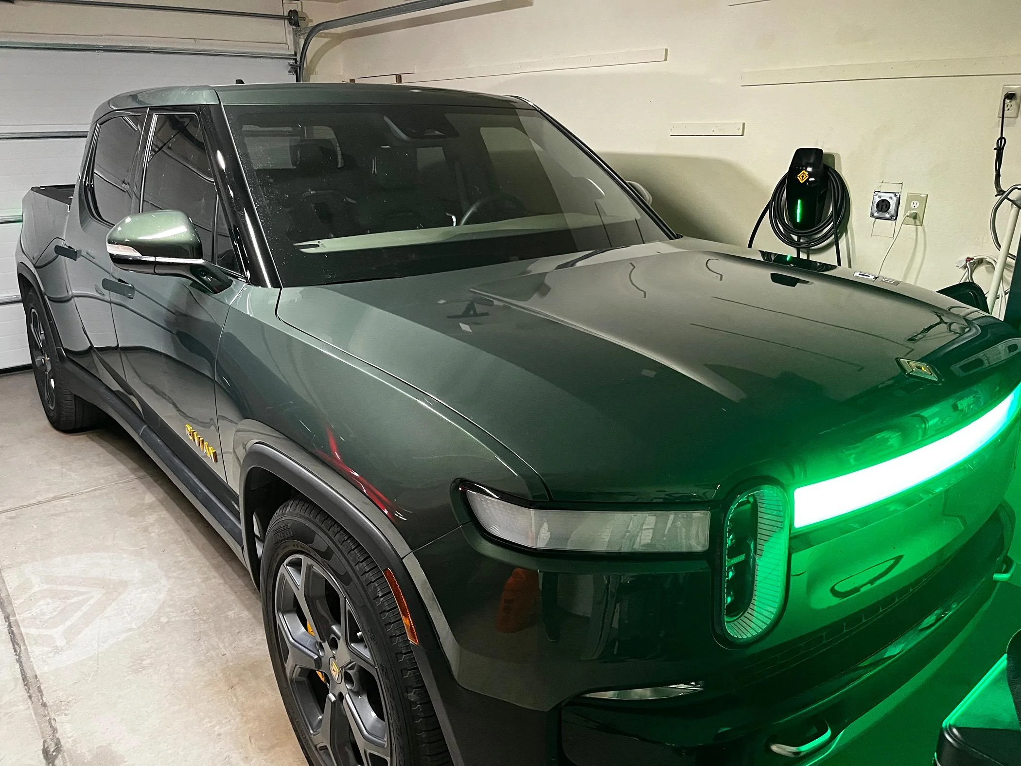 Rivian R1T R1S Show off your Level 2 Home Charger installs here IMG_4748