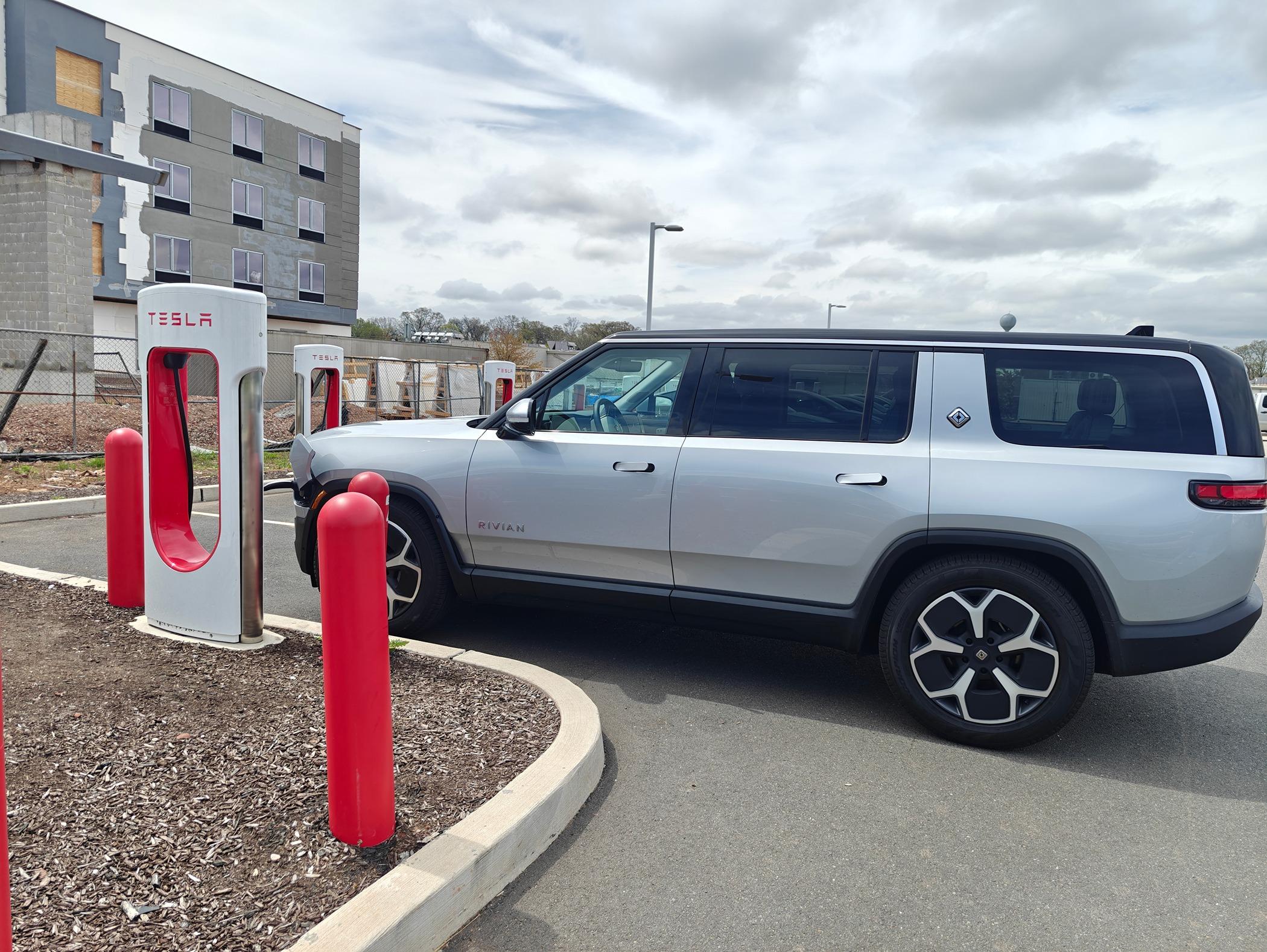 Rivian R1T R1S First charge using the A2Z adapter IMG20240419121615