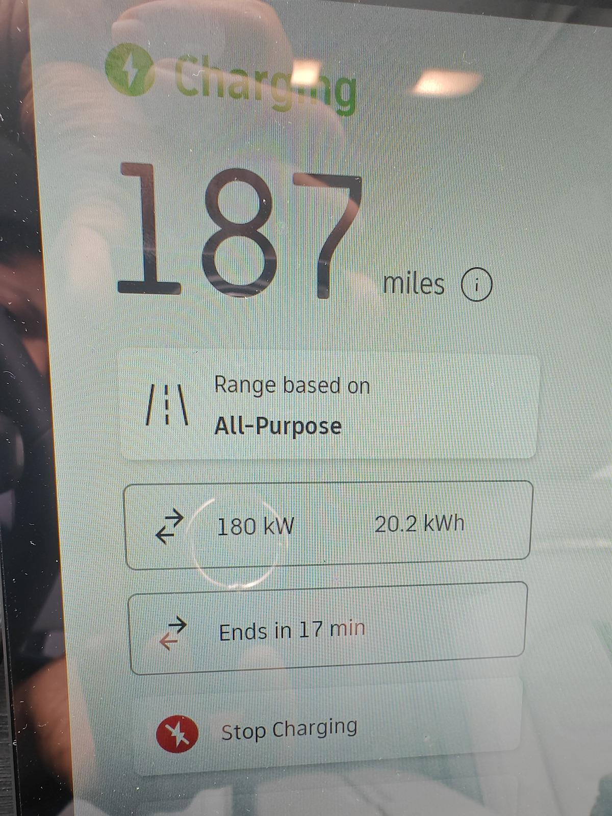 Rivian R1T R1S First charge using the A2Z adapter 17135434711285603959535860686372
