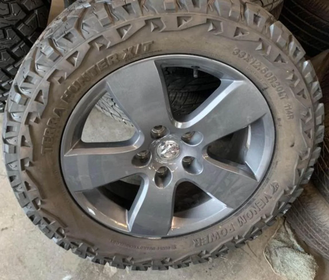 Rivian R1T R1S Affordable Winter Wheels Setup: Ram 2363 IMG_3462