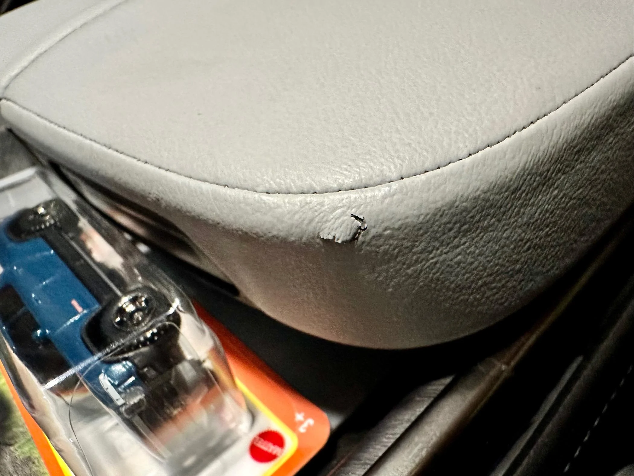 Rivian R1T R1S Accidentally damaged center console surface - seeking advice on fix IMG_6030