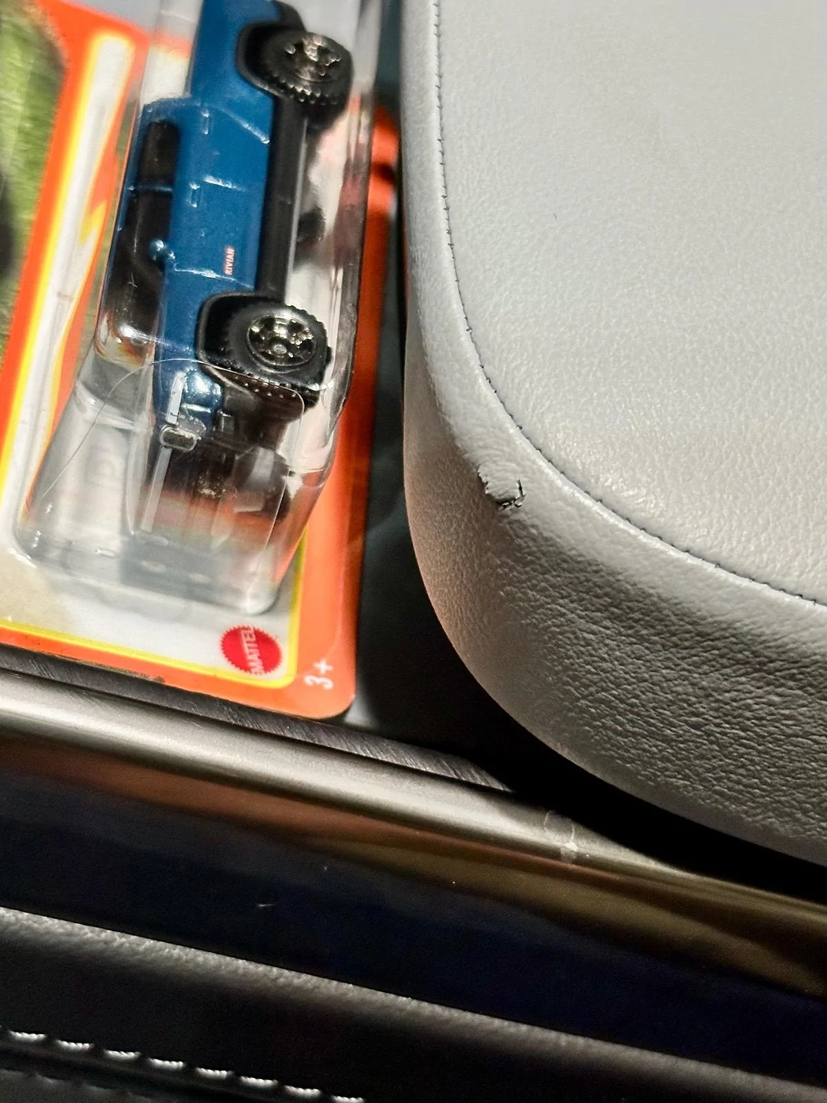 Rivian R1T R1S Accidentally damaged center console surface - seeking advice on fix IMG_6029