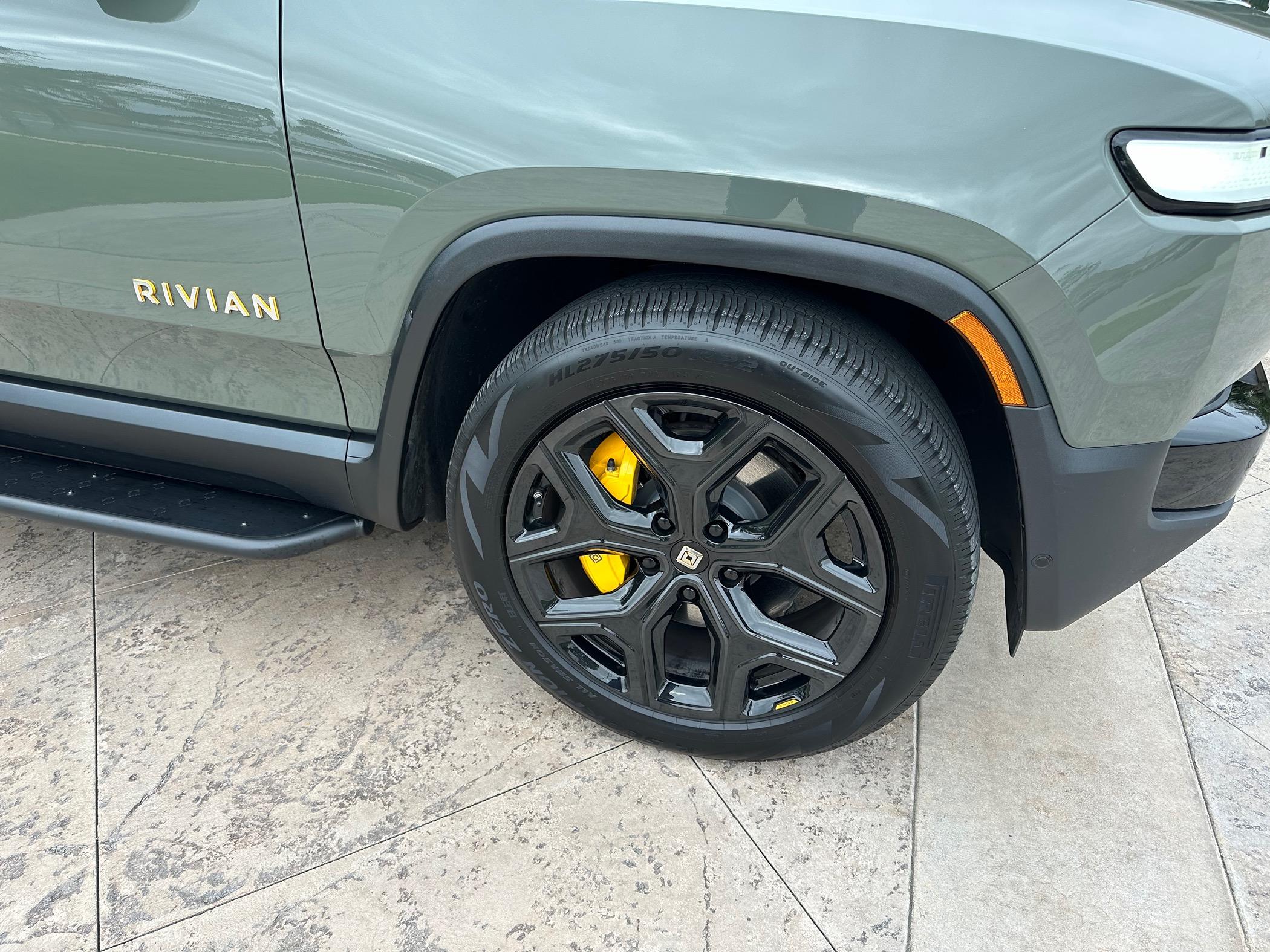 Rivian R1T R1S Keeping black plastic trim BLACK!? IMG_9935