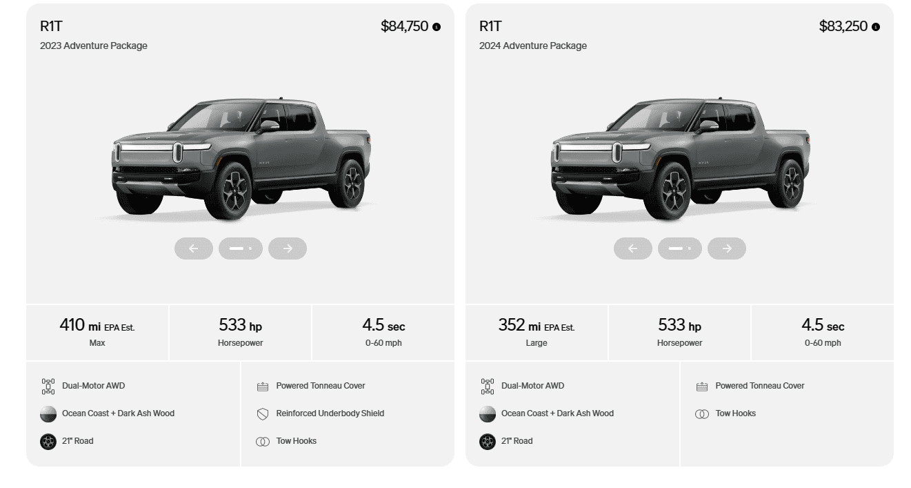 Rivian R1T R1S 2023 R1T Shop Max Pack - $10k Off? 1714225616409-k