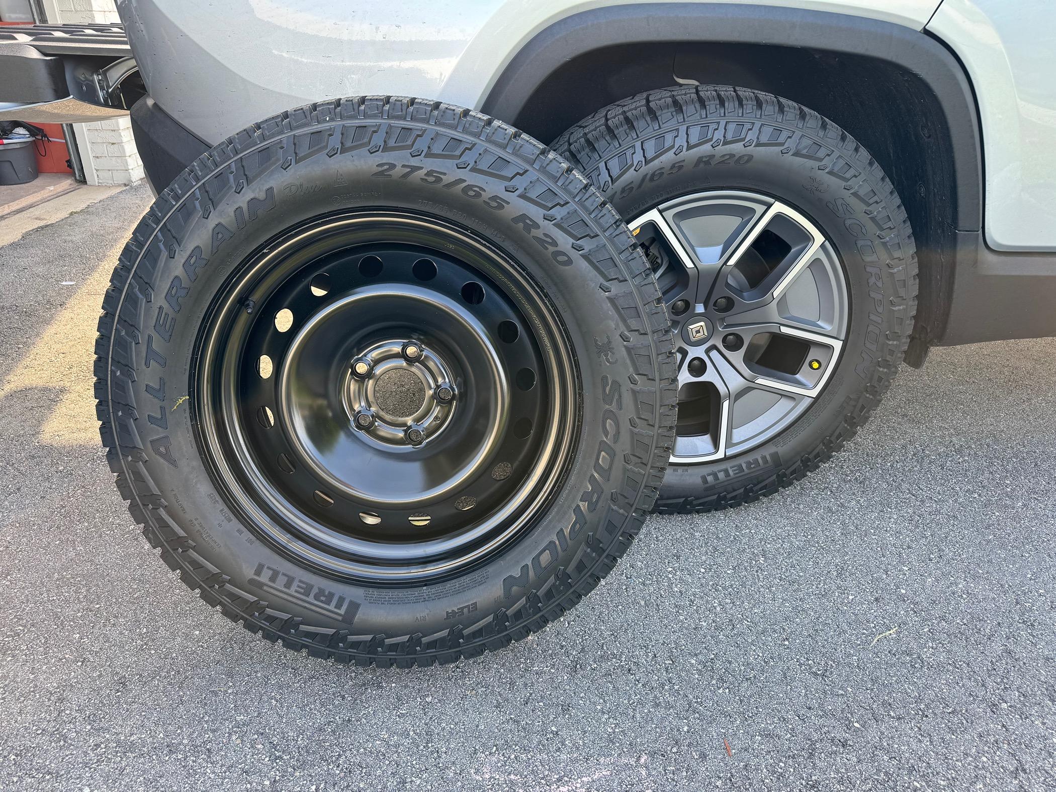 Rivian R1T R1S Spare tire option -- thoughts on this one? IMG_0002