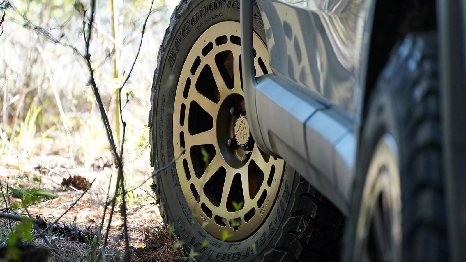 Rivian R1T R1S **NEW** MPP "Mega Terra" Forged Wheels MPP-Mega-Terra-In-The-Woods