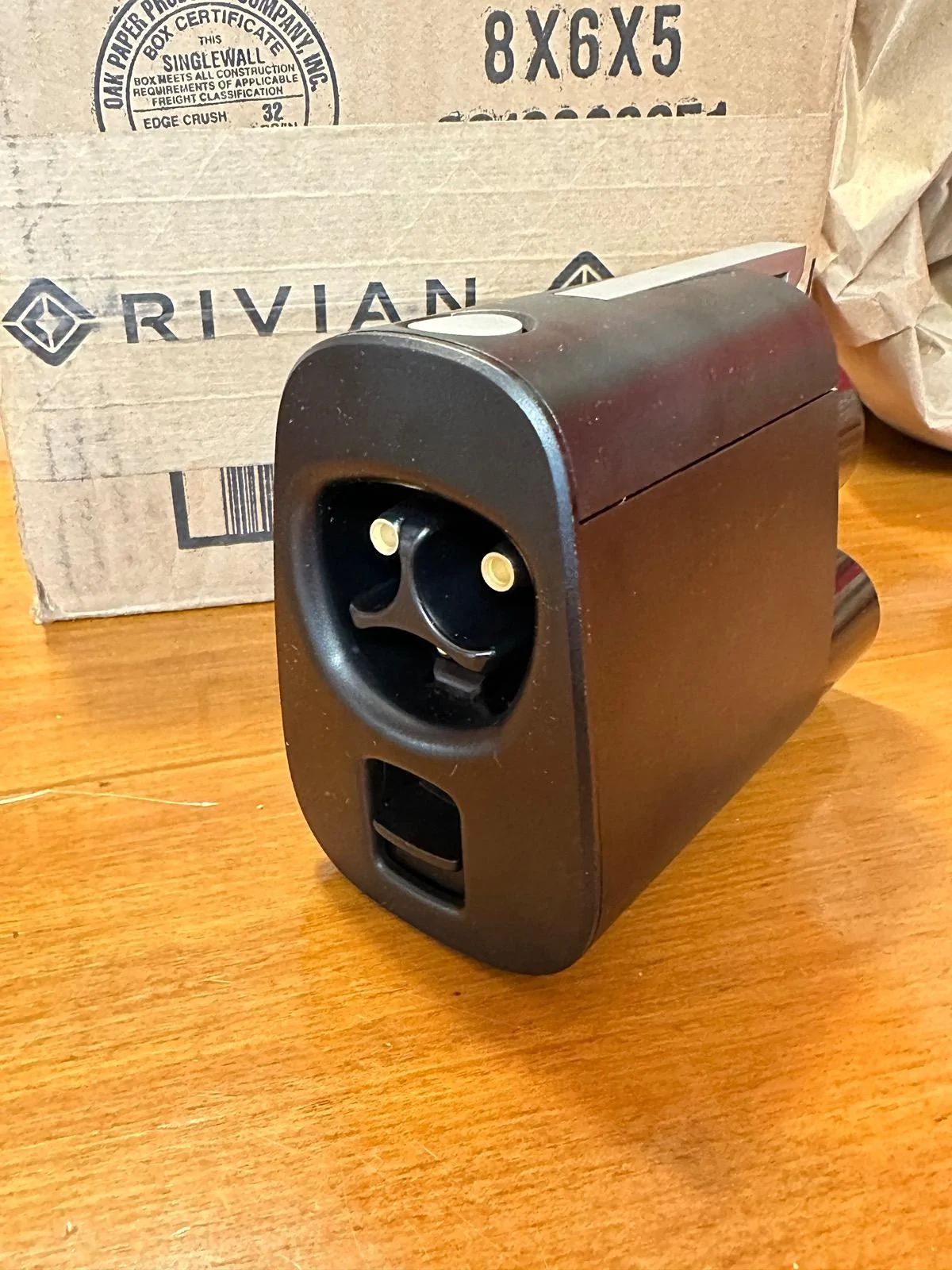 Rivian R1T R1S Rivian NACS Adapters begin arriving! IMG_9930