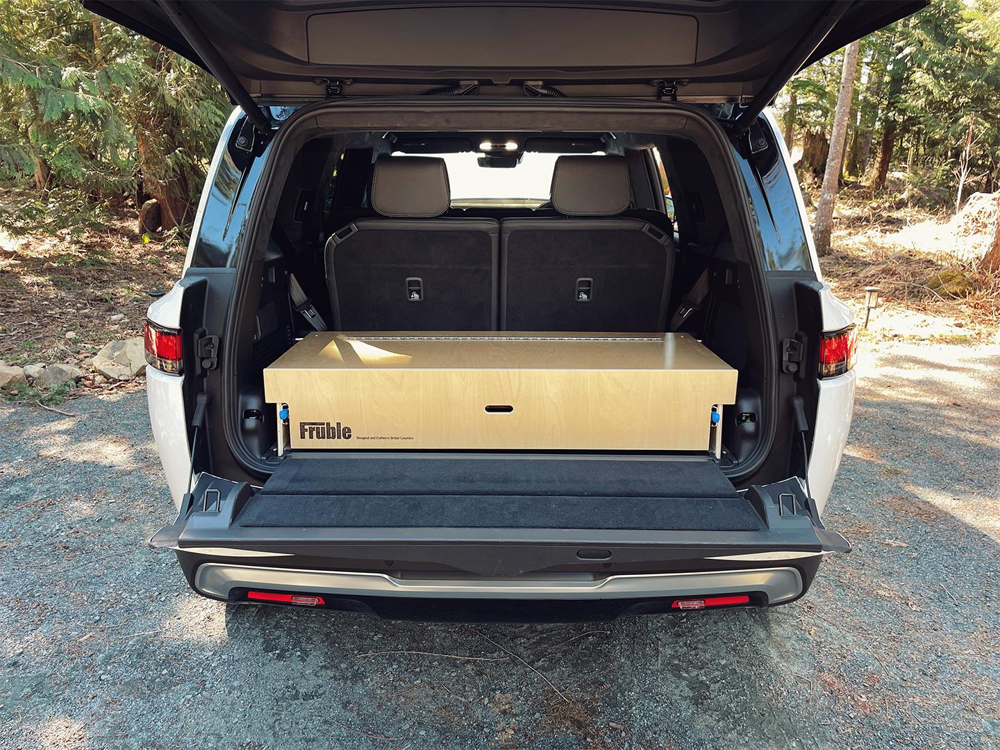 Rivian R1T R1S Rivian R1S Camper Kit / Camp Kitchen System by Fruble R1S Hero 4
