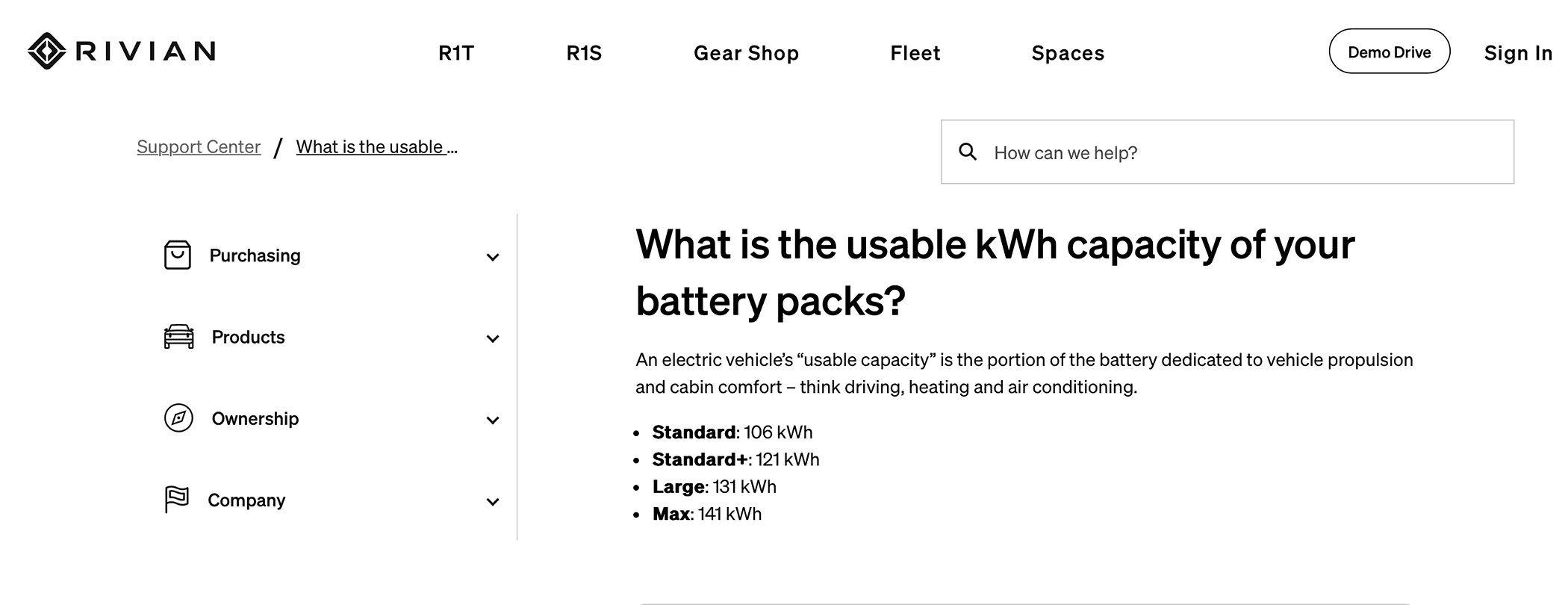Rivian R1T R1S I changed my mind on Max Pack Rivan battery pack usable capacity