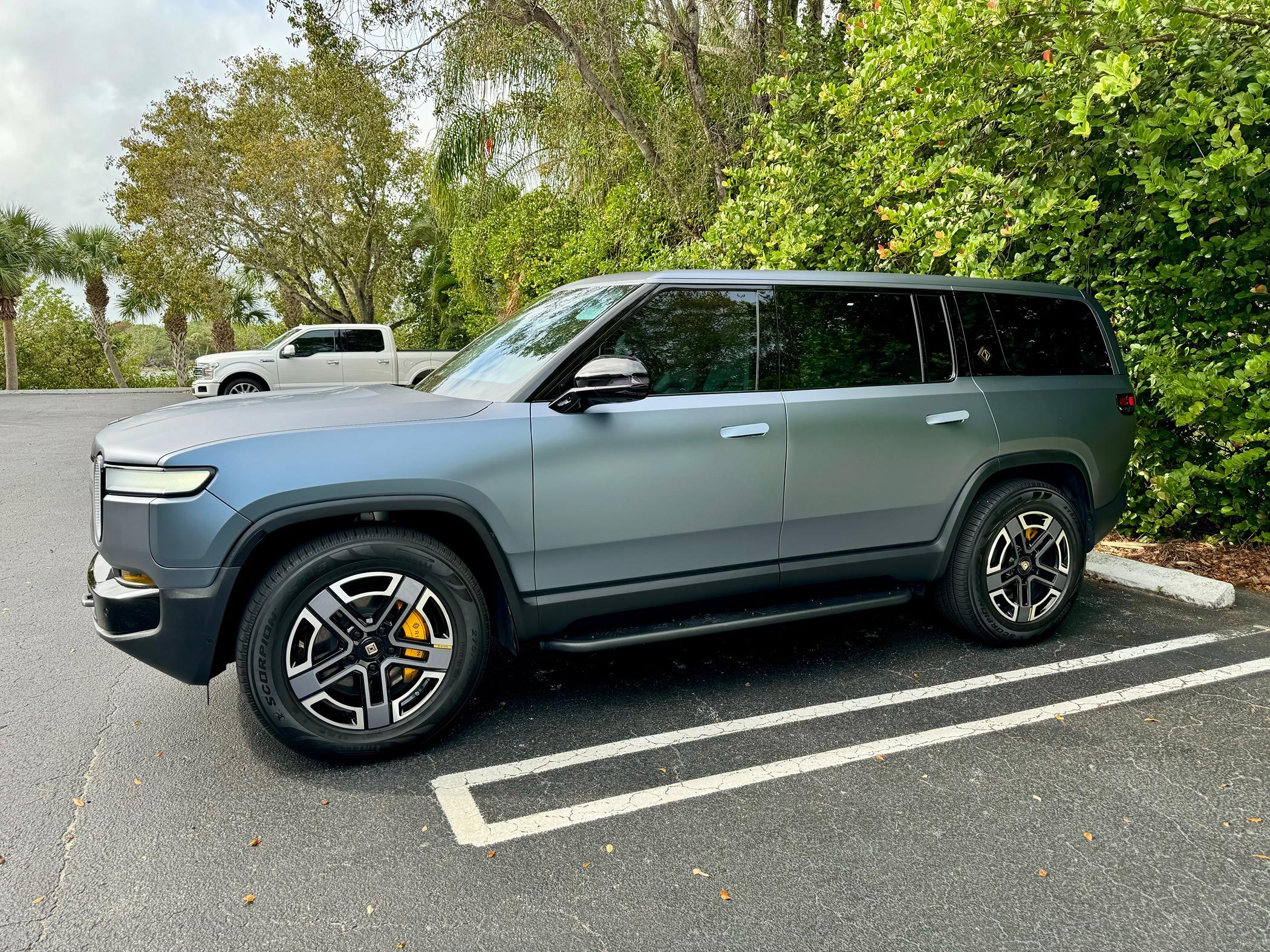 Rivian R1T R1S Ride comfort 20 vs 21 IMG_2919