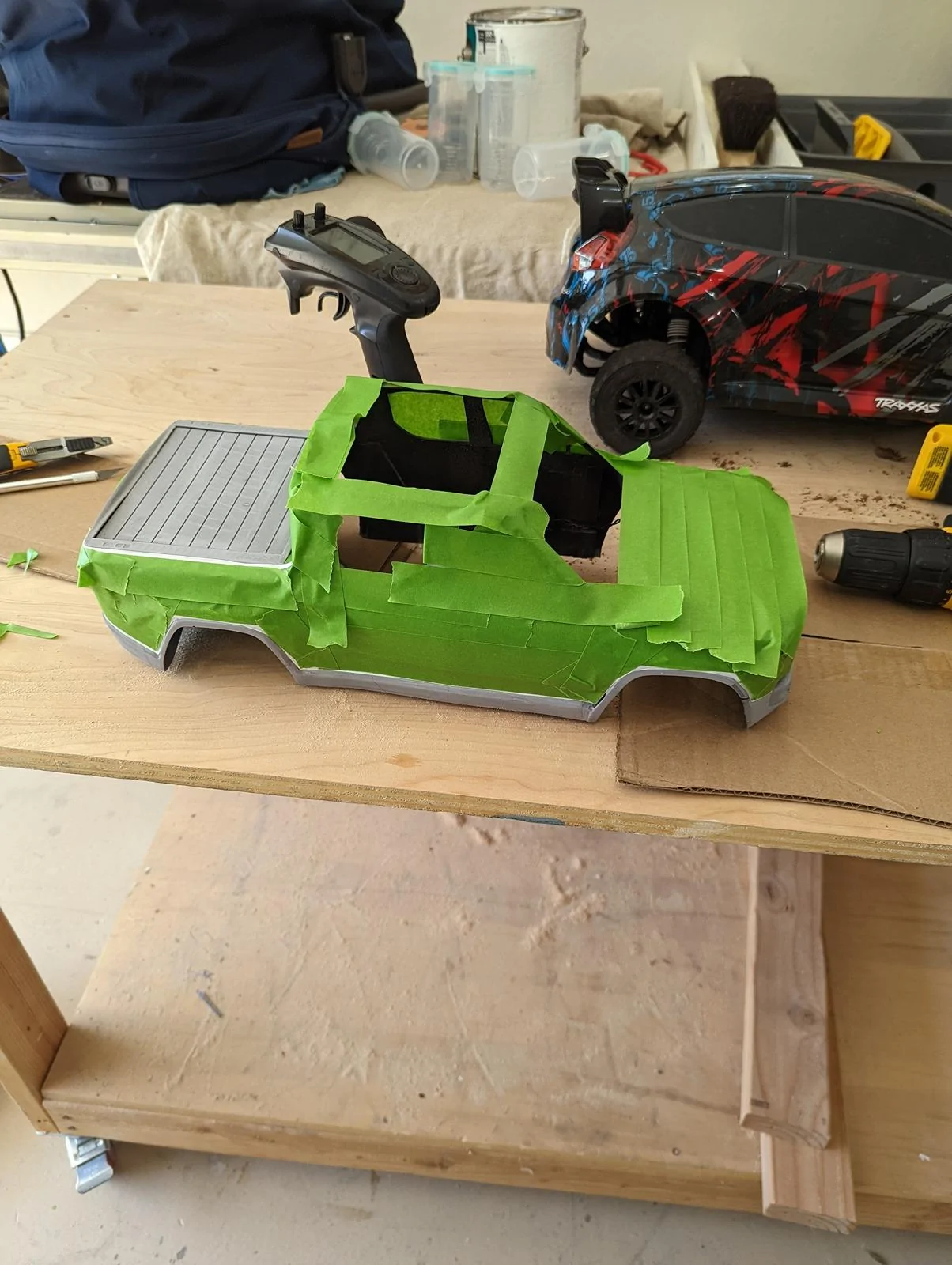 Rivian R1T R1S Traxxas RC Truck + Rivian R1T body PXL_20220424_220030417