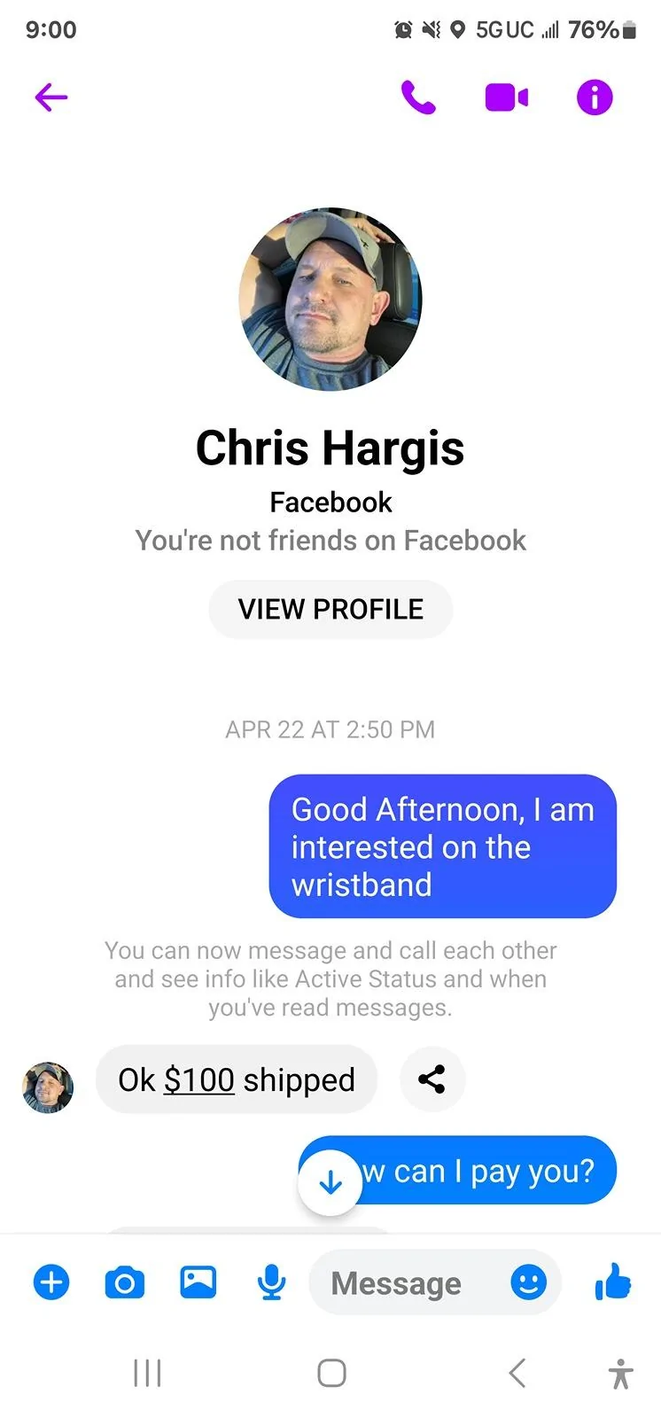 Rivian R1T R1S WTB - Wristband Key Screenshot_20240429_090029_Messenger