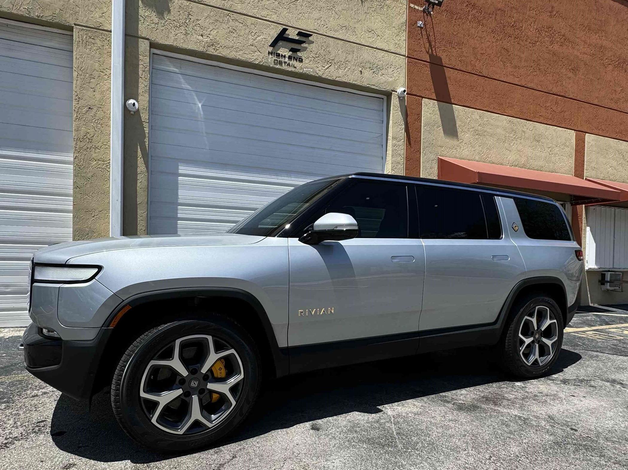 Rivian R1T R1S Window Tinting % Level Preferences IMG_9417