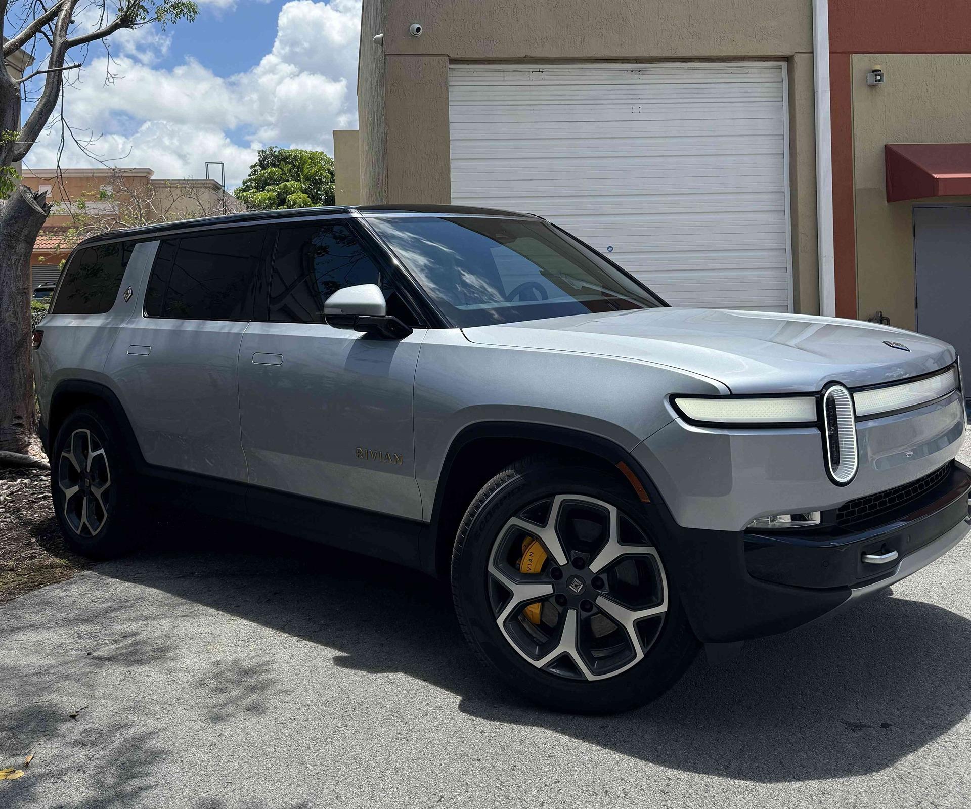 Rivian R1T R1S Window Tinting % Level Preferences IMG_9405