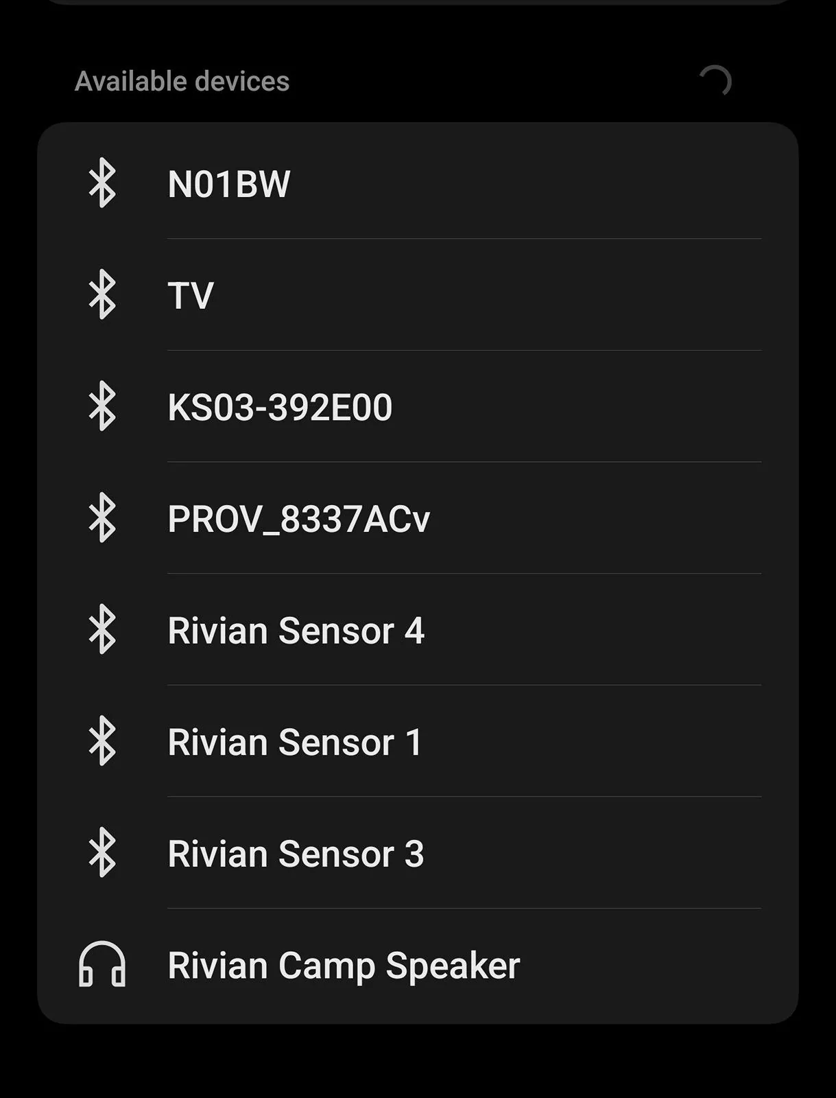 Rivian R1T R1S Camp speaker won't turn off ? Screenshot_2024-05-06-23-41-39-37_41a74ddf68be21faad2fbbb691b15143