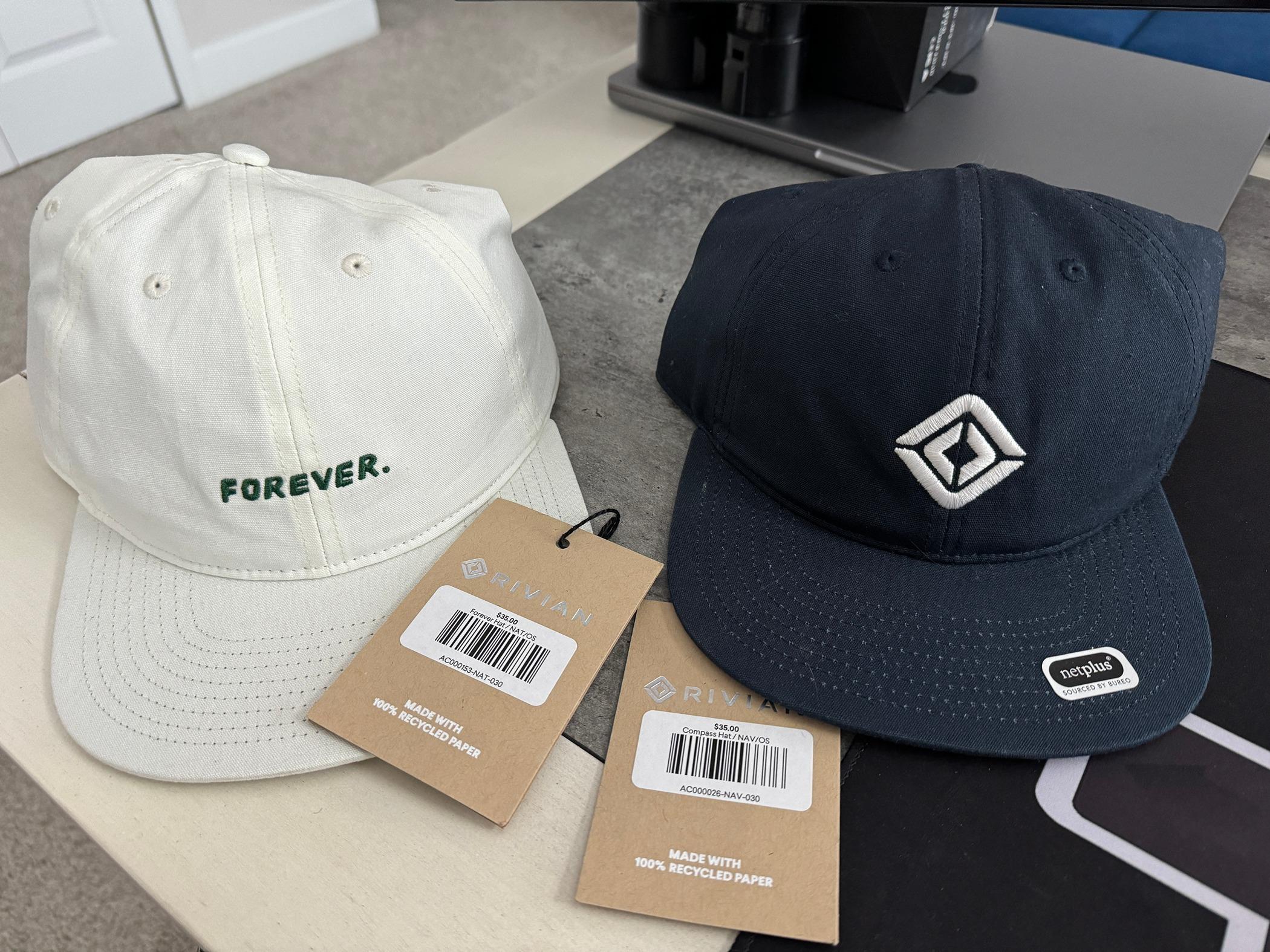 Rivian R1T R1S (2) Rivian Hats - New w/Tags IMG_5923.JPG