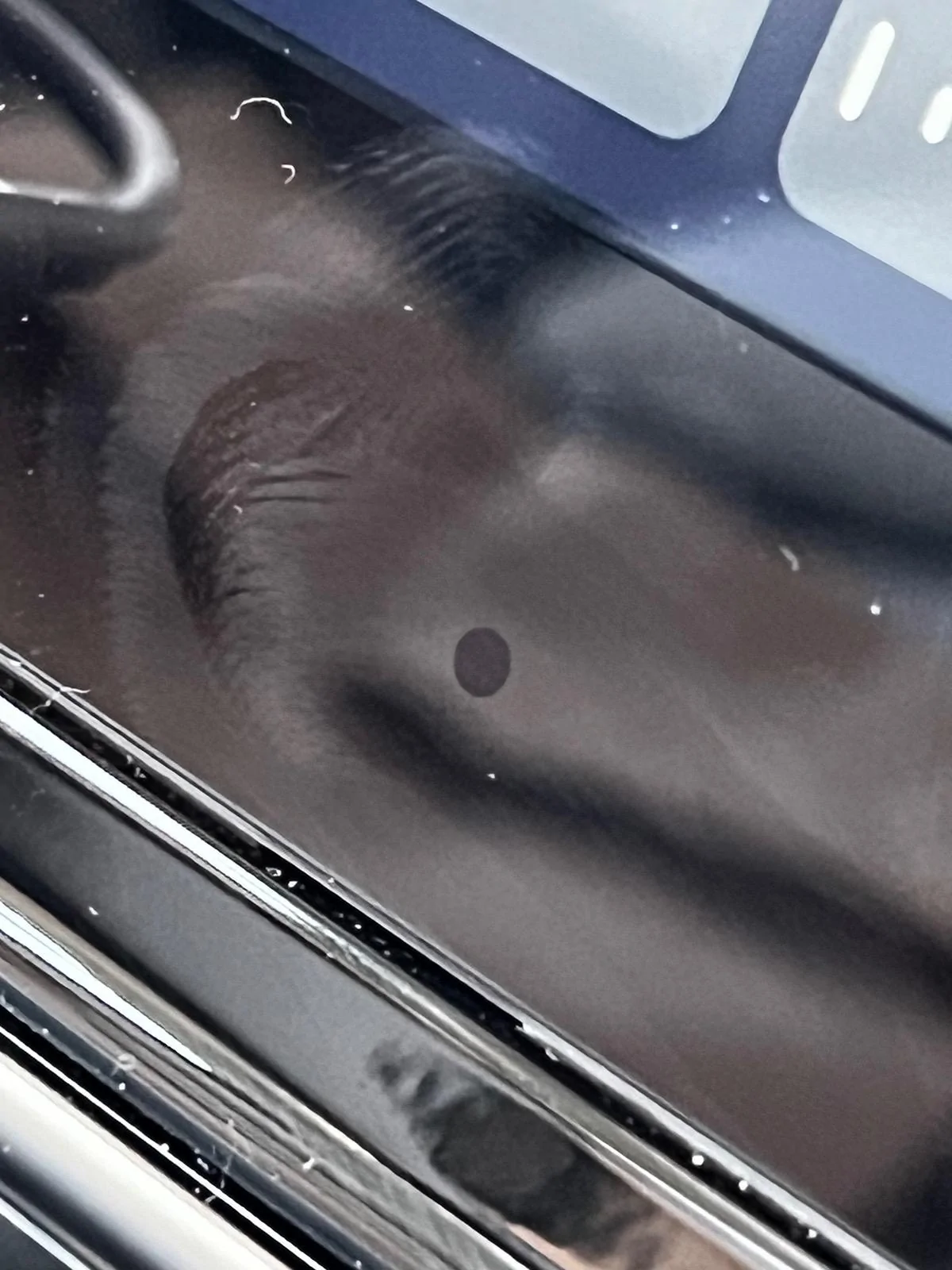 Rivian R1T R1S Screen screens have tiny little sensors? IMG_3693