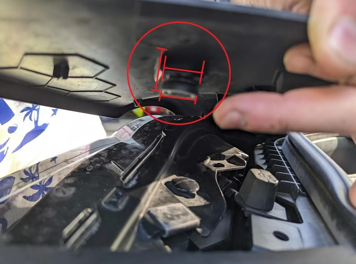 Rivian R1T R1S Magnet fasteners for plastic panel magnet