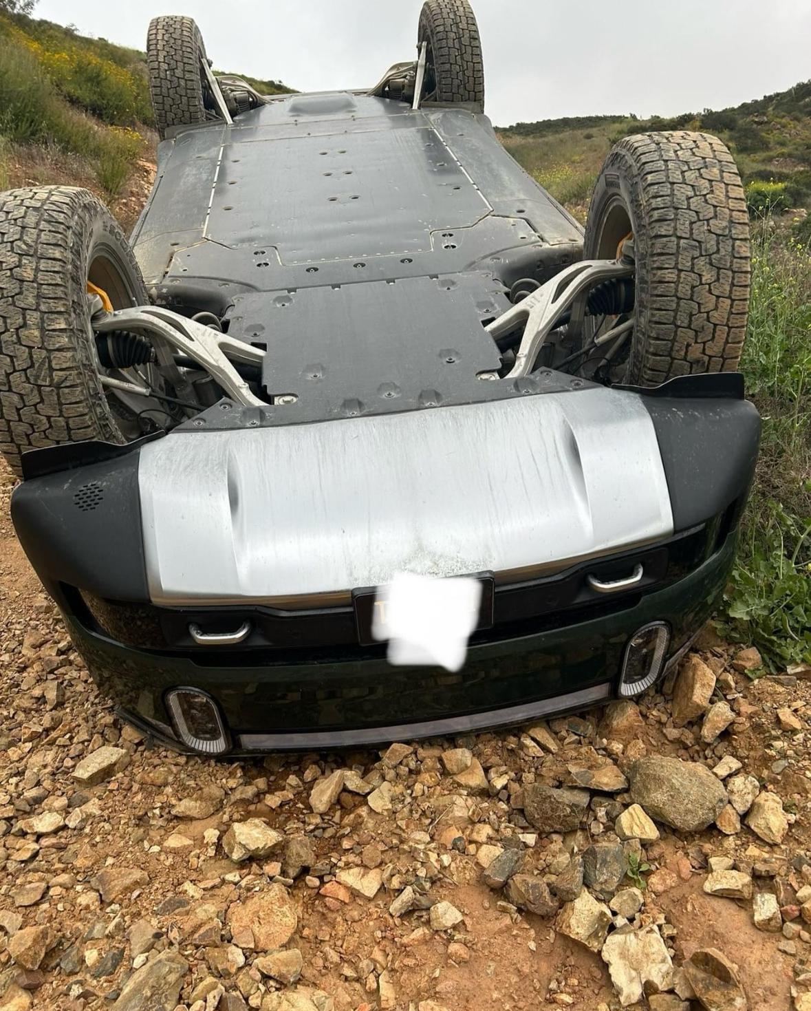 Rivian R1T R1S Best view yet of Underbody Shield (R1 rollover) IMG_2828