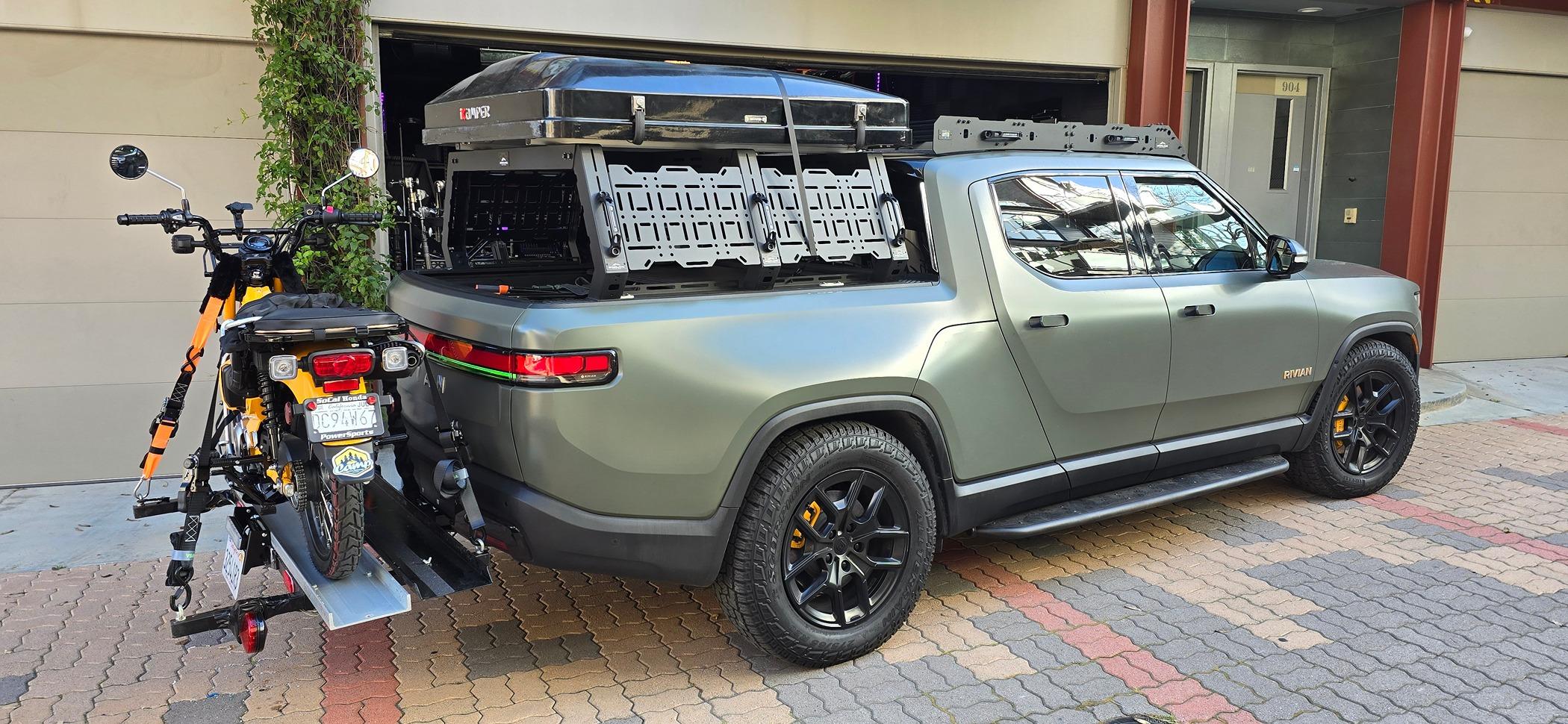 Rivian R1T R1S How did we do? R1T fully loaded from LA to Seattle. 1000010184