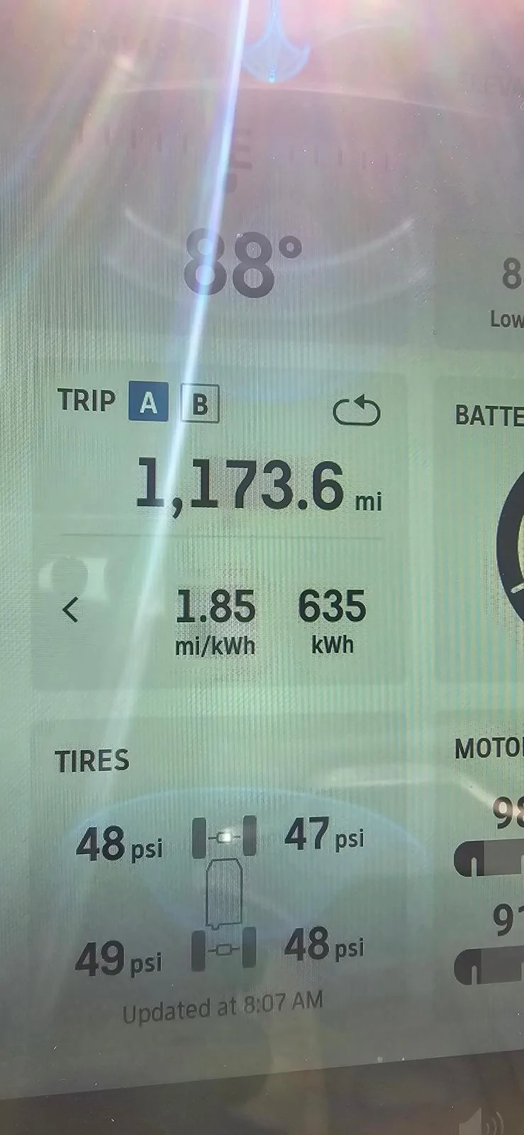 Rivian R1T R1S How did we do? R1T fully loaded from LA to Seattle. 1000010216