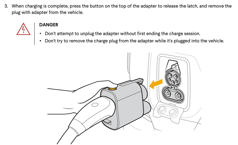 Rivian R1T R1S UPDATED: Warning - Safety Defect Found with Lectron NACS Adapter Screenshot 2024-05-10 at 1.39.13 PM