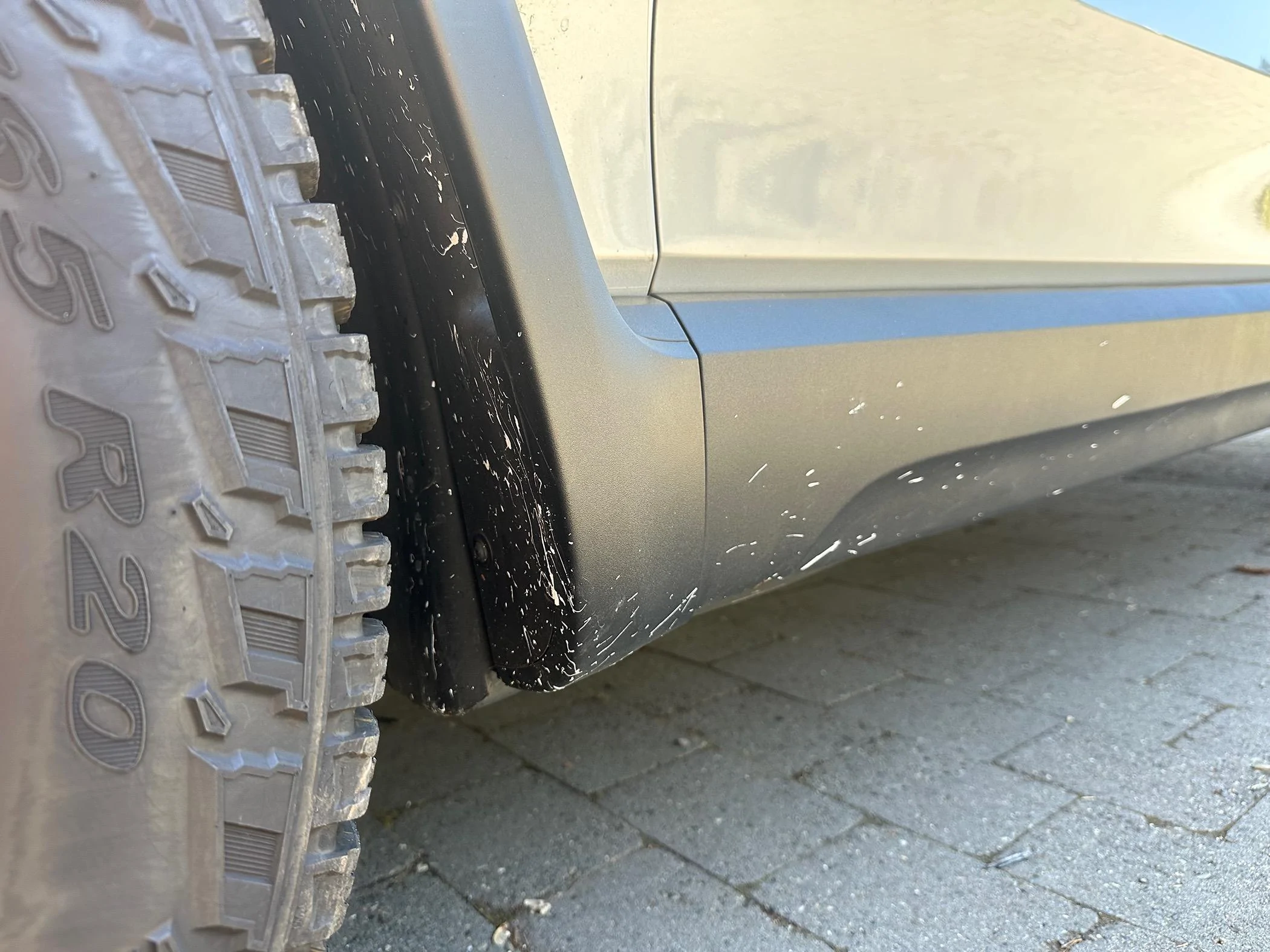 Rivian R1T R1S Help removing white paint. IMG_2746