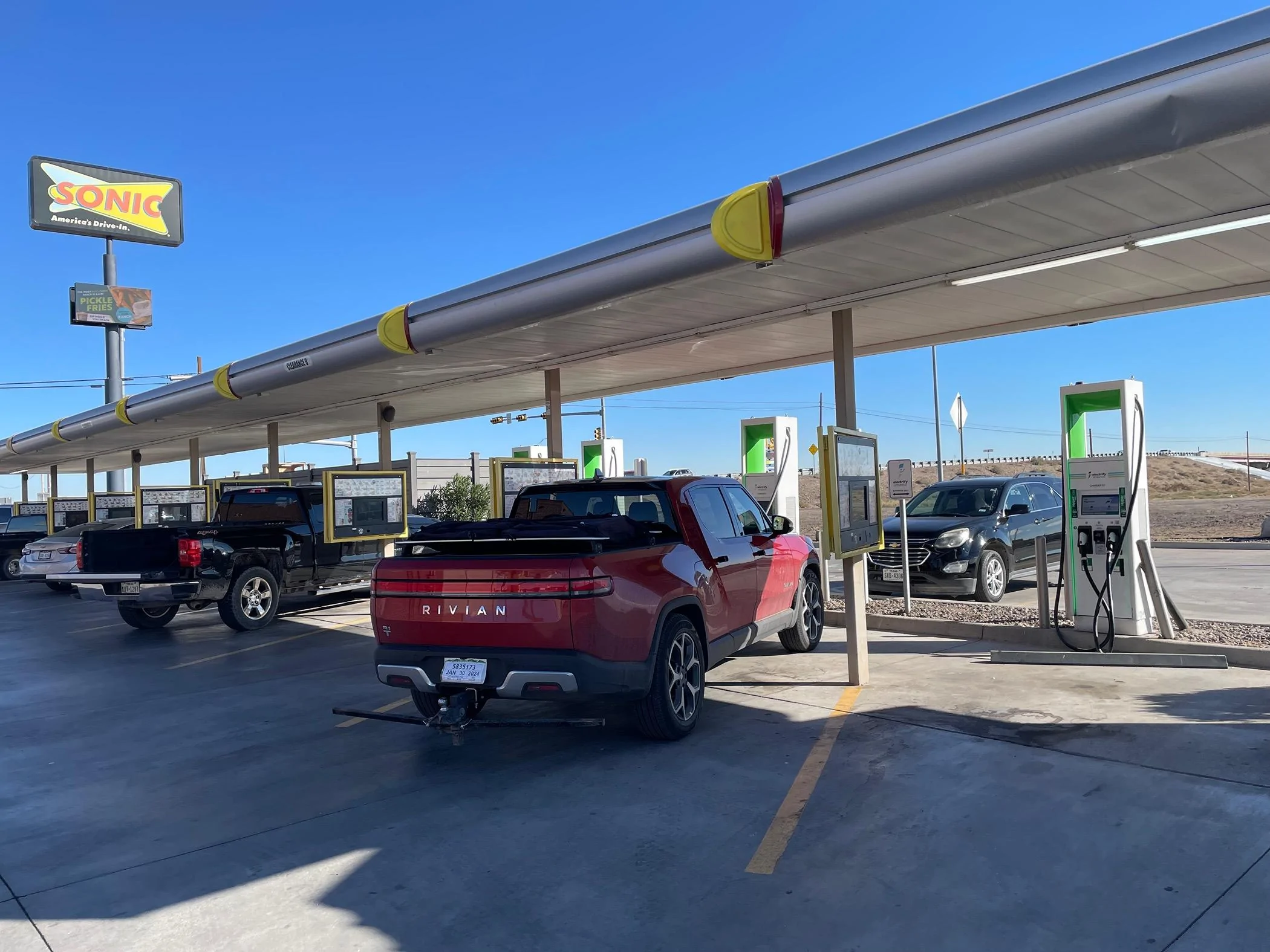 Rivian R1T R1S First Experience pulling the Airstream Trade Wind with R1T IMG_2505