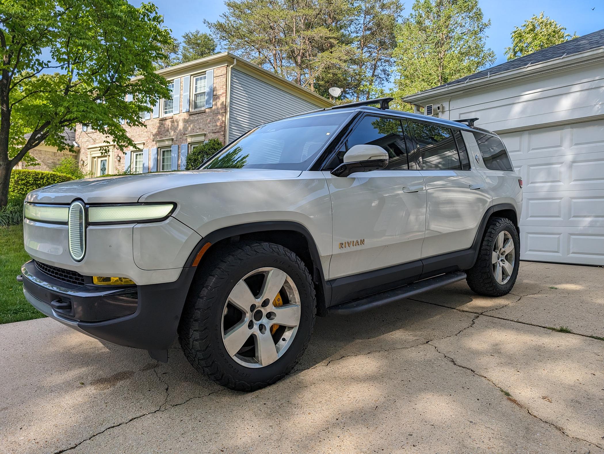 Rivian R1T R1S Affordable Winter Wheels Setup: Ram 2363 PXL_20240513_205811793