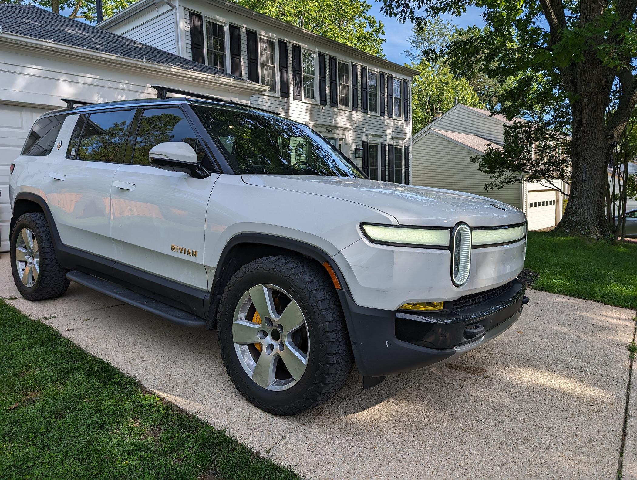 Rivian R1T R1S Affordable Winter Wheels Setup: Ram 2363 PXL_20240513_205802988