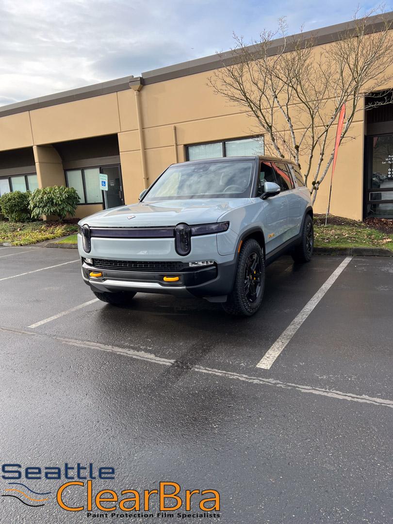 Rivian R1T R1S Transform Your Rivian: Customization Options Await!  @ Seattle ClearBra in Redmond, WA Clearbra-Ultimateplus-SeattleClearBra-Clear-BRa-Paintprotectionfilm--92