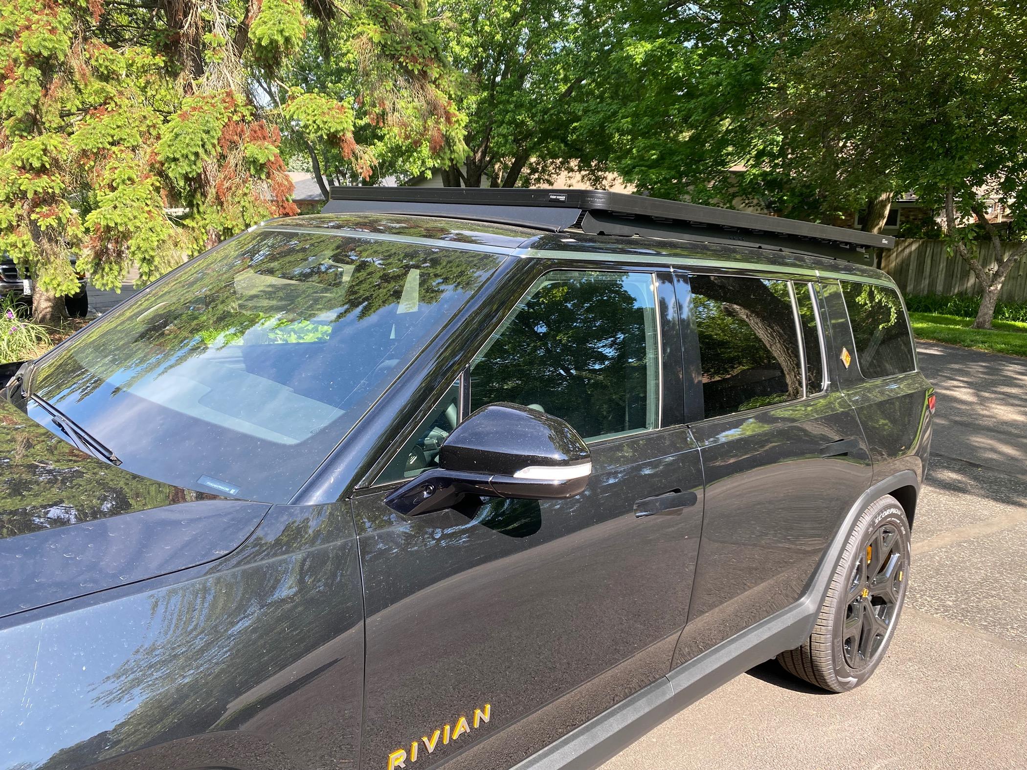 Rivian R1T R1S Front Runner Slimline II Roof Rack Install 1A1D7C9F-CE14-46BD-A793-AB1C34D01DE4