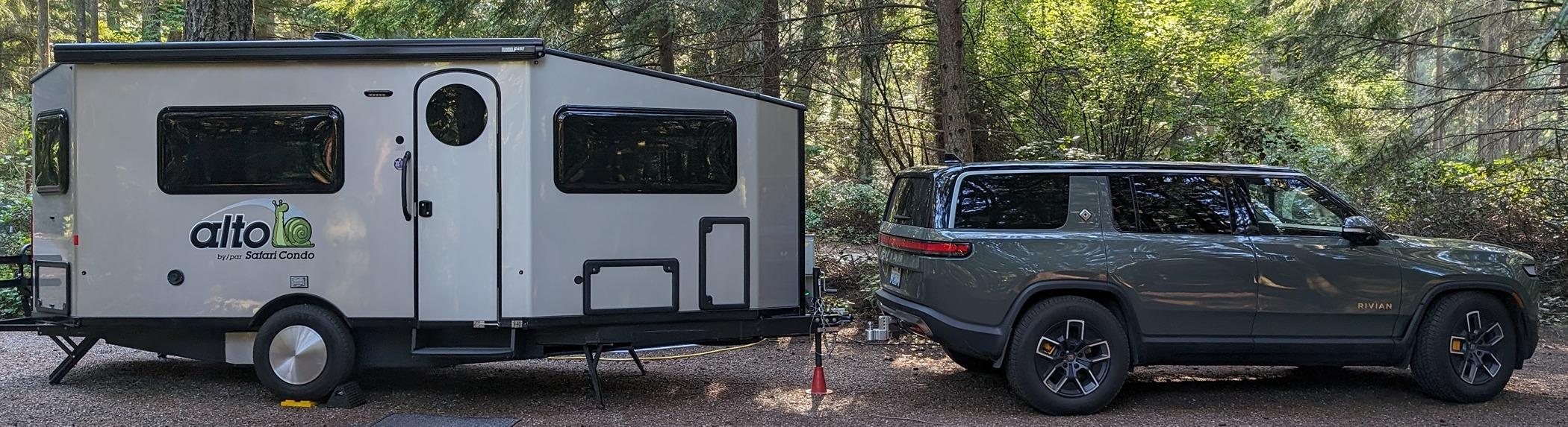 Rivian R1T R1S Towing + Efficiency: Please post your experience! Alto profile