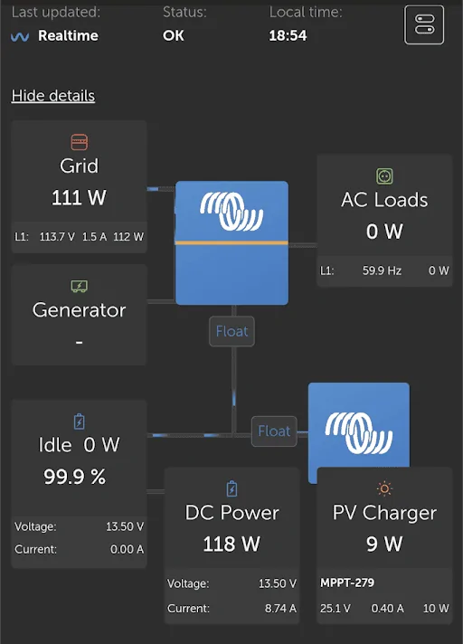 Rivian R1T R1S Trailer left connected maintains Rivian's 12V battery? 1716401471219-yz