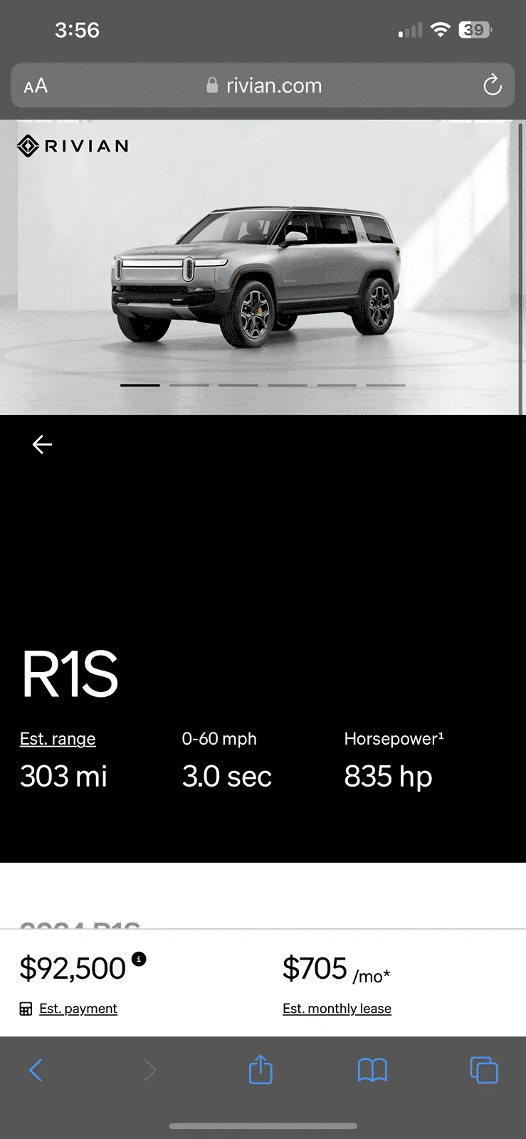 Rivian R1T R1S Prices lowered on R1T and R1S inventory (5/23/24) IMG_1491