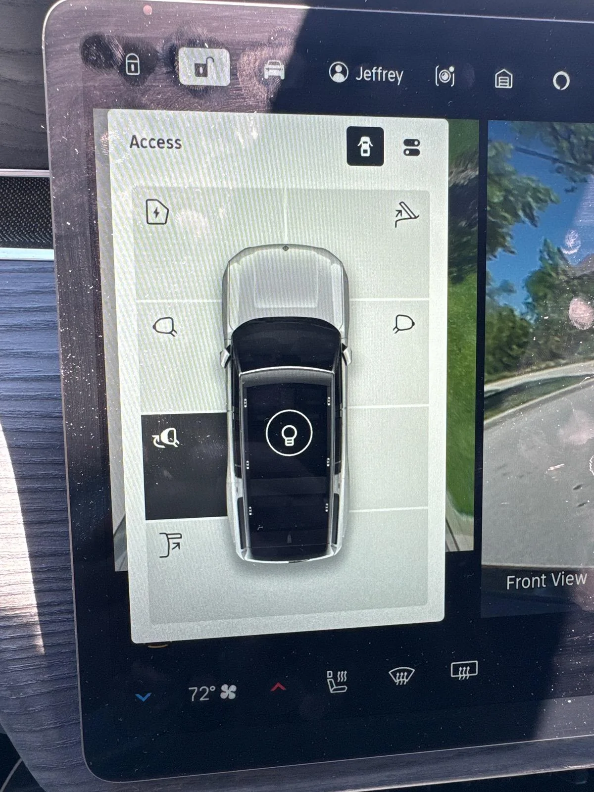 Rivian R1T R1S One button to close all windows? imag