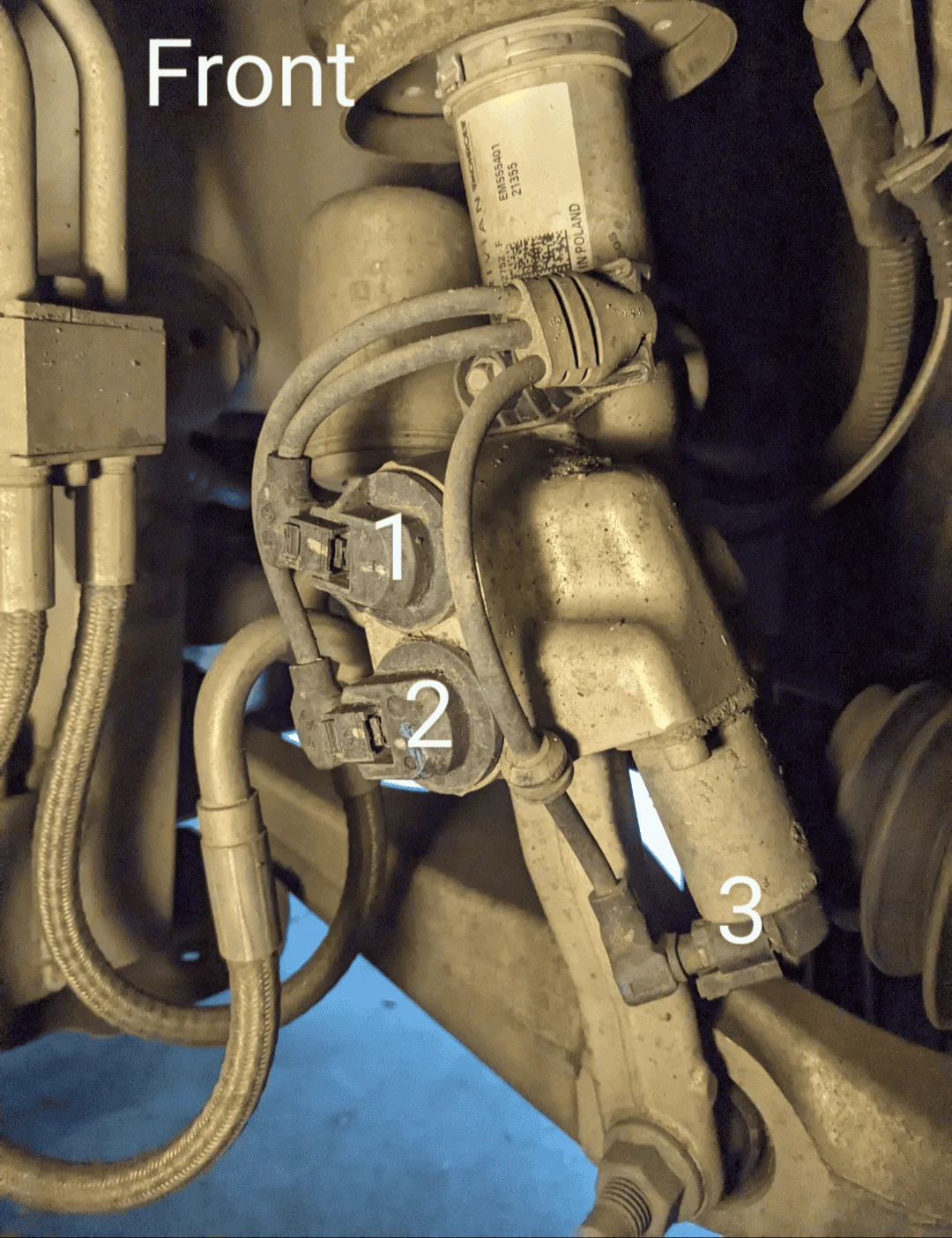 Rivian R1T R1S Suspension Wiring Connectors 1000010725