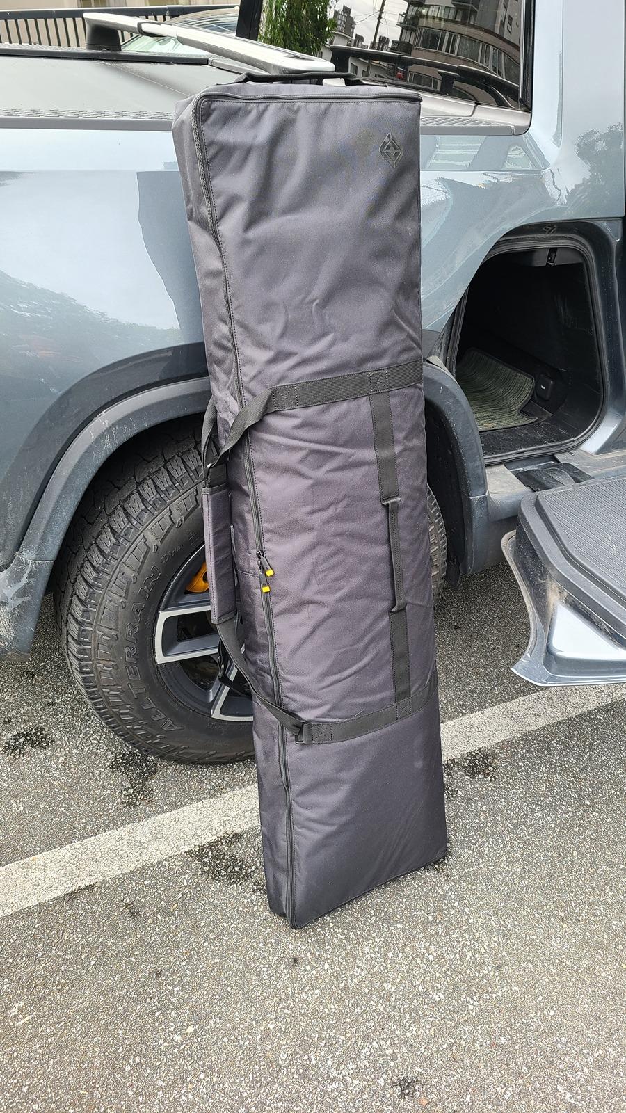 Rivian R1T R1S Best Manual Tonneau Bag Use 20240527_164034