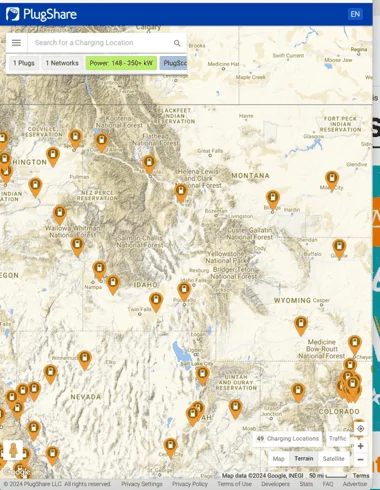 Rivian R1T R1S Electrify America PlugShare Trends by Region: Sept 1 Update 1716912313709-na