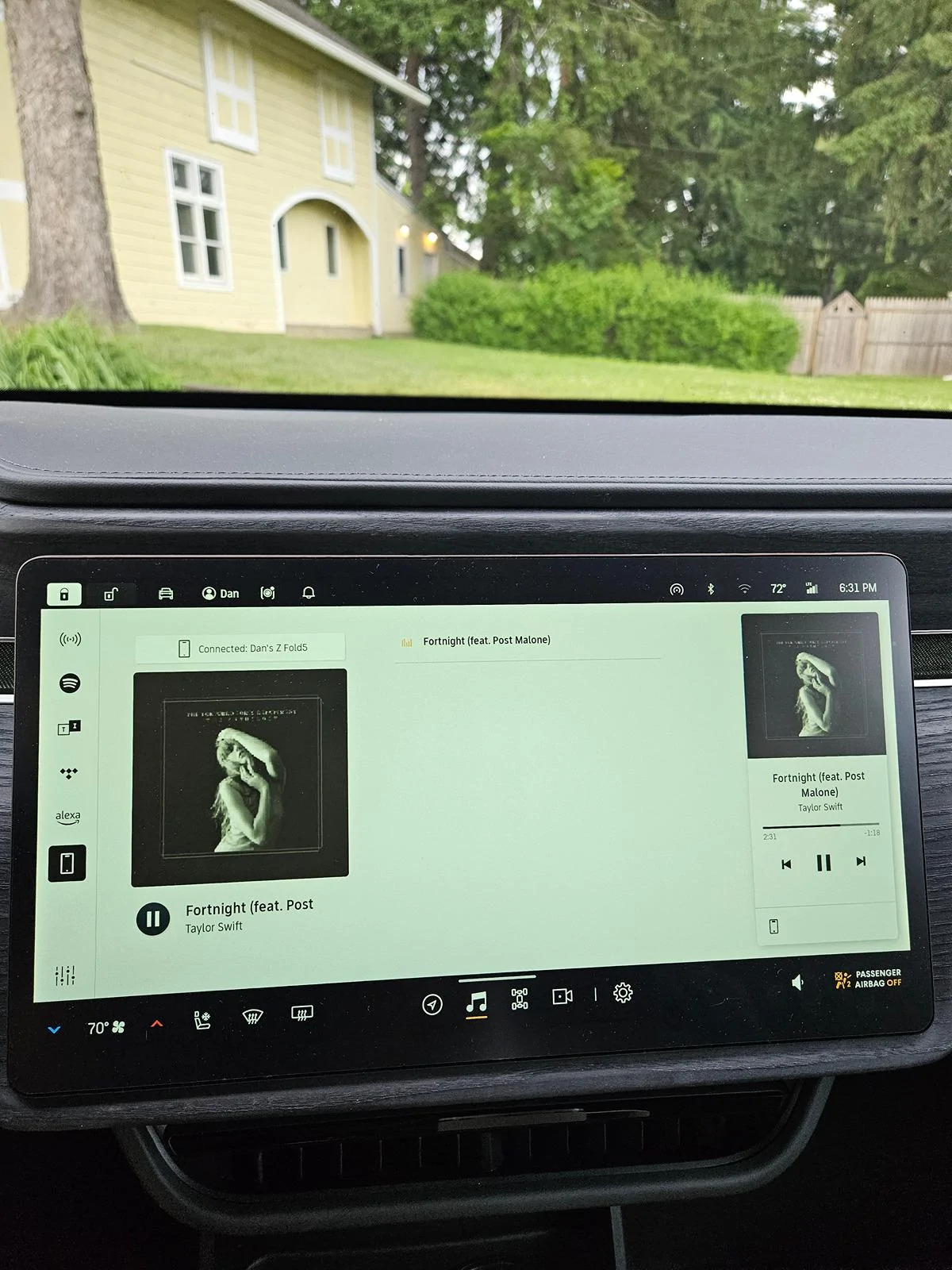 Rivian R1T R1S Google Music no playlist? 20240529_183111