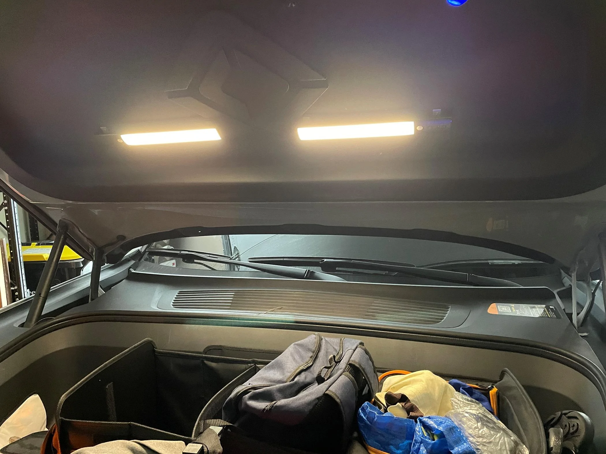 Rivian R1T R1S Simple Frunk / Front Trunk Lighting Solution turnk light 2