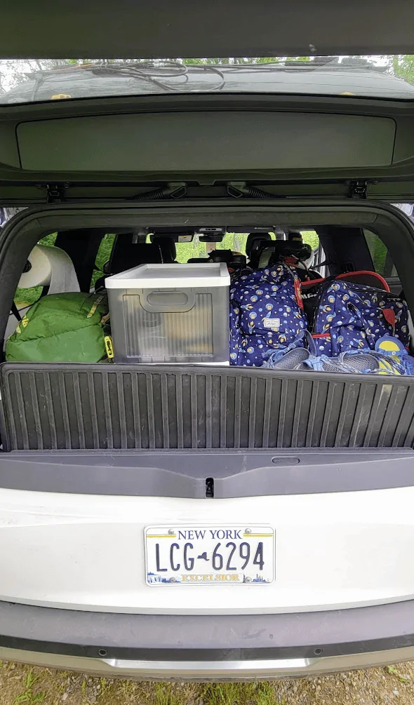 Rivian R1T R1S NY to Vermont camping trip with Prinsu Rack + iKamper 1717081551461-31