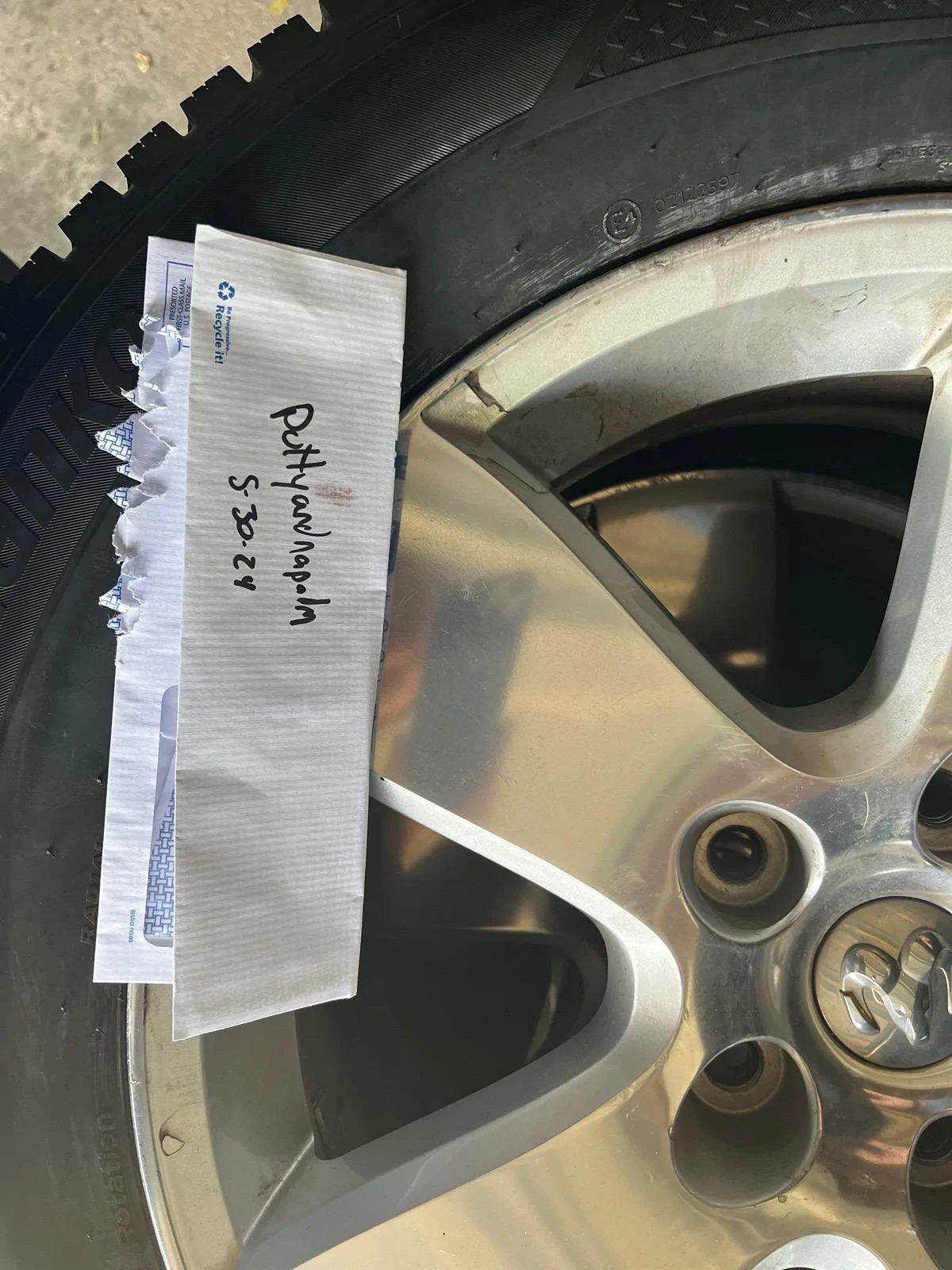 Rivian R1T R1S Dodge 2363 wheels with Winter Tires IMG_1769