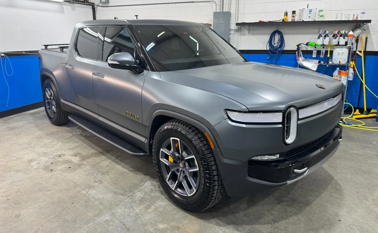 Rivian R1T R1S Folks that did matte/stealth/satin PPF, any regrets, lessons? IMG_6954