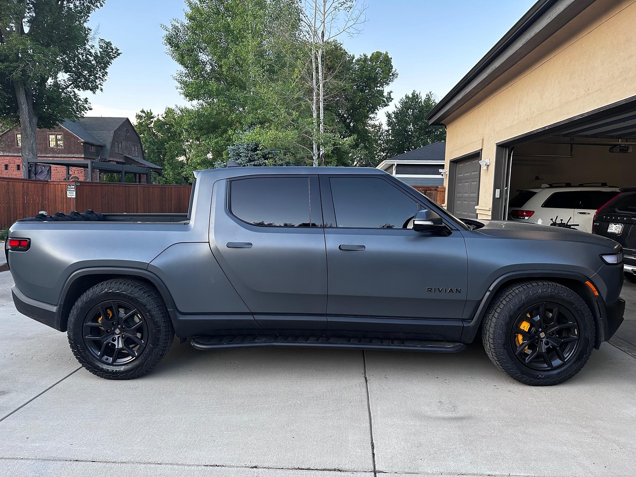 Rivian R1T R1S Folks that did matte/stealth/satin PPF, any regrets, lessons? IMG_5800