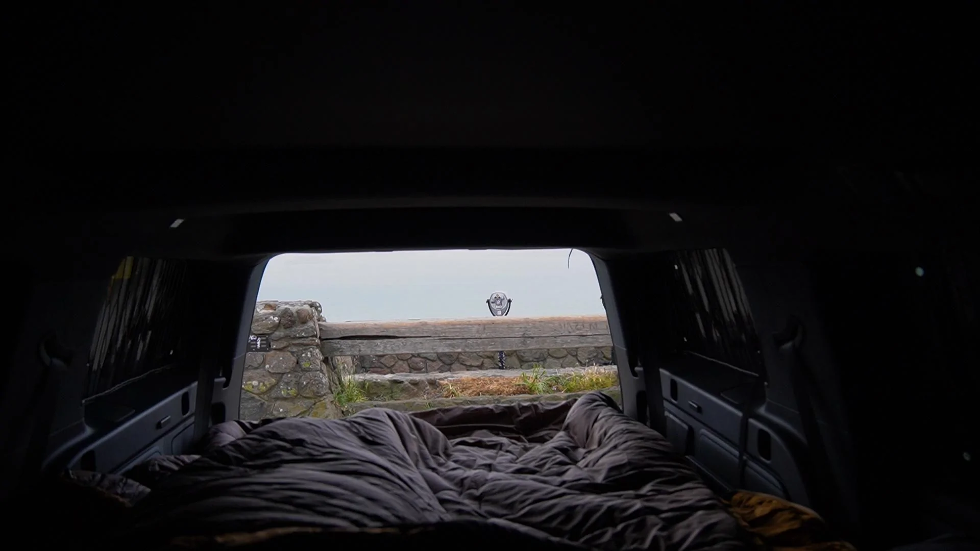 Rivian R1T R1S Stealth Camping in San Francisco, Redwoods Camping in Bodega Bay C0477.00_01_35_07.Still018