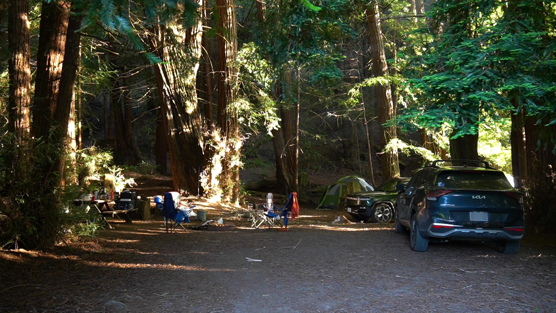 Rivian R1T R1S Stealth Camping in San Francisco, Redwoods Camping in Bodega Bay C0477.00_08_19_16.Still027