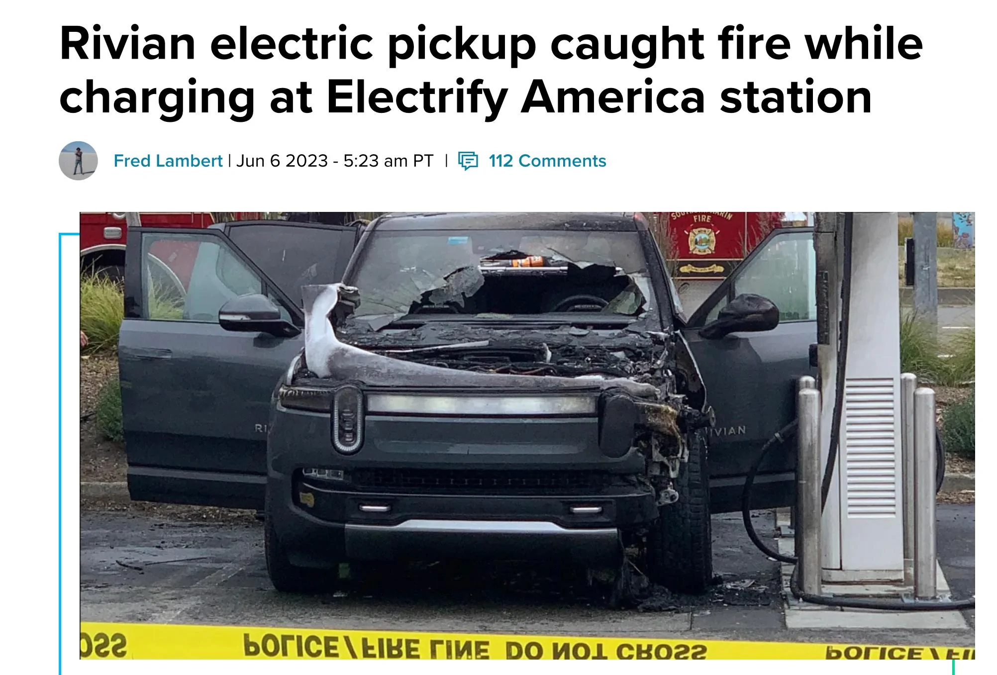 Rivian R1T R1S Rough day for my R1S... source: house fire, not vehicle IMG_3712