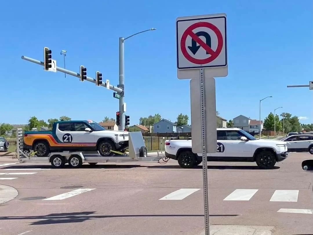 Rivian R1T R1S Pikes Peak R1T Refresh / Facelift Model Spotted! rivian r1t refresh spotted