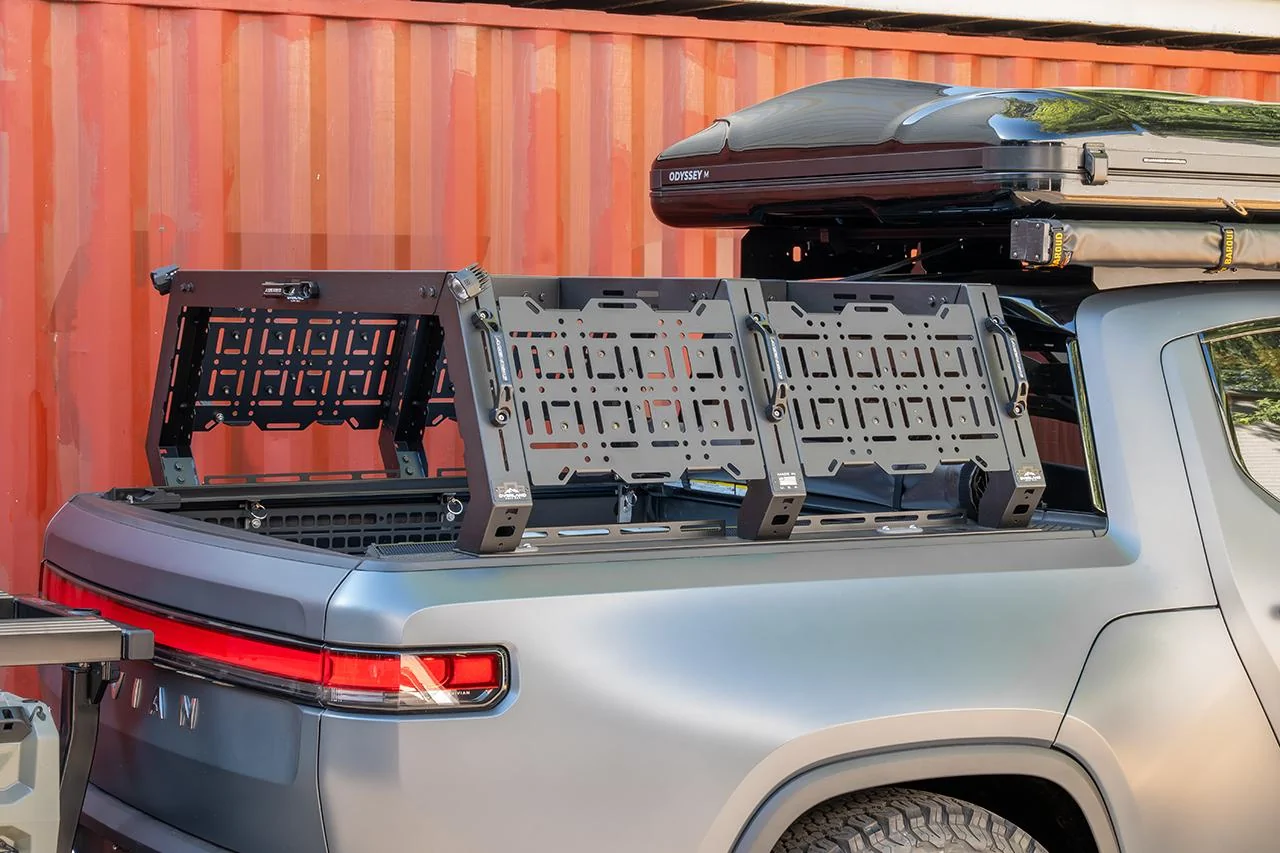 Rivian R1T R1S Let there be light!  LED Pod Lights for Bed Racks / Roof Racks / Camp Site - EV Sportline Kits Rivian-R1T-Morimoto-1-Banger-Roof-Rack-Camp-Light-6